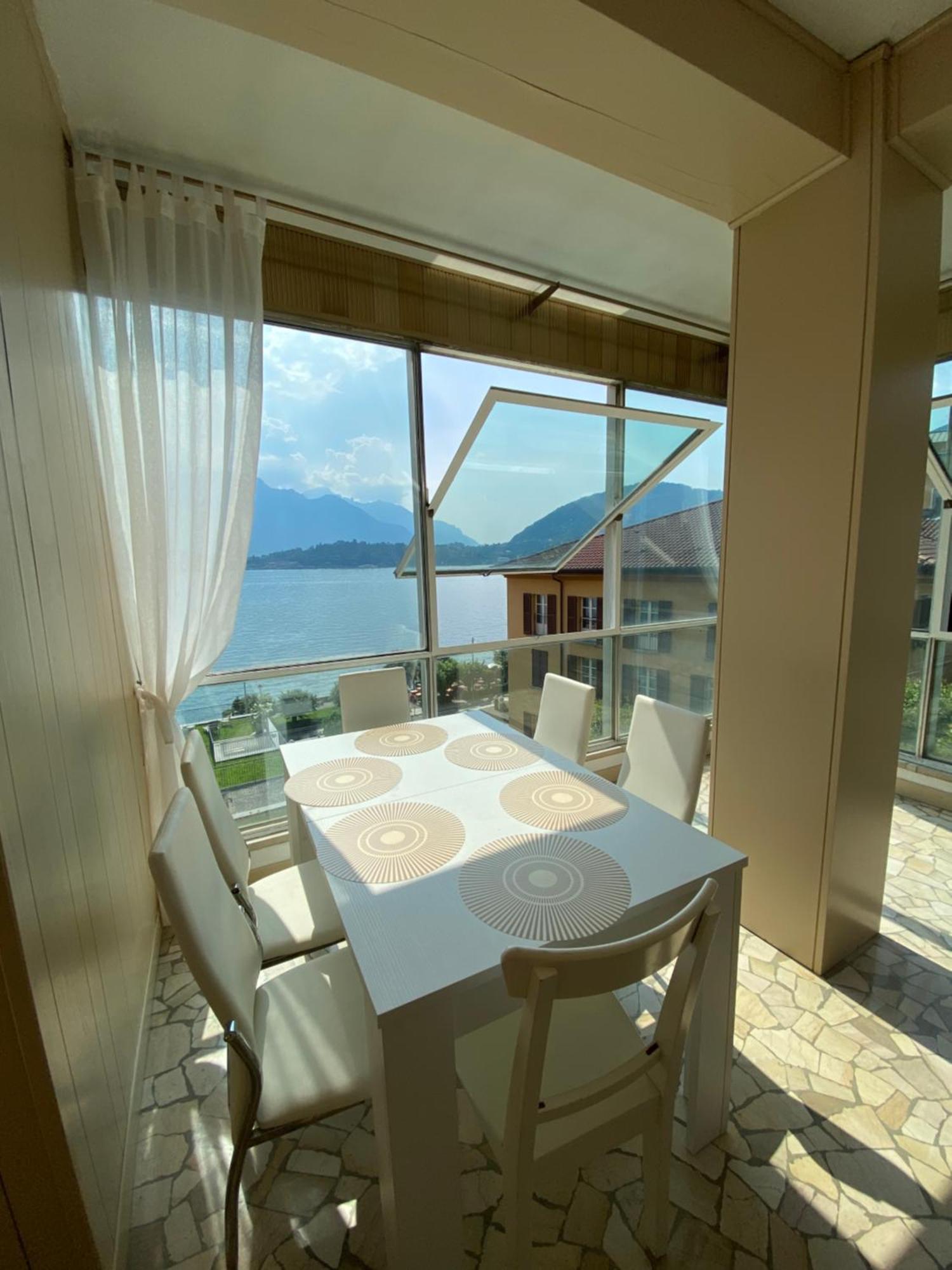 Como Lake Panorama Apartment Cadenabbia Luaran gambar
